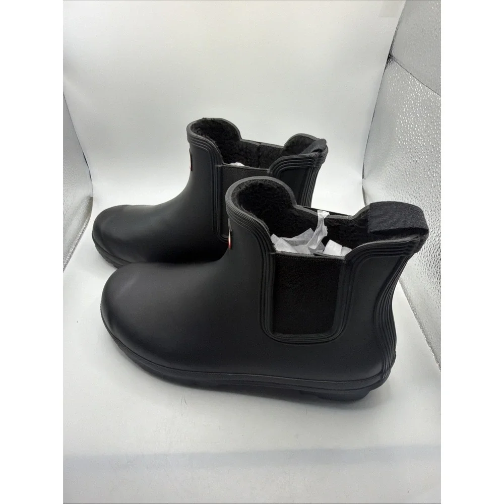 HUNTER‎ WOMENS CHELSEA BOOT, HUNTER WOMEN. Size US 10 Black.